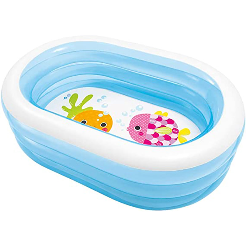 Intex Oval Whale Fun Pool 163*107*46Cm S18