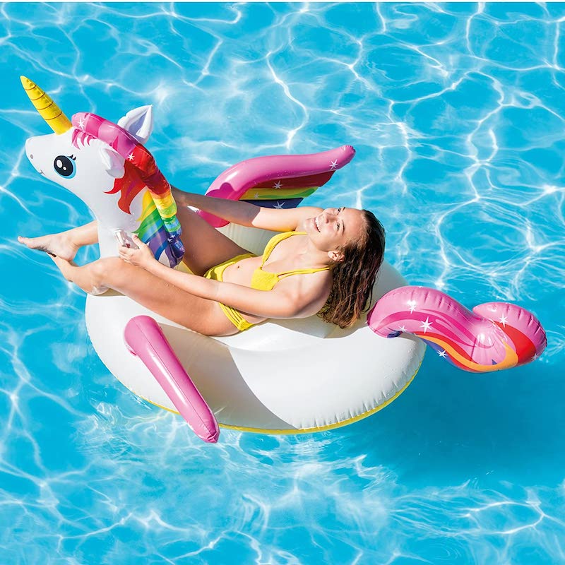 Intex 57561 Unicorn Float Ride-On Multi-Colour