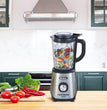 Ariete 579 Power Blender Stainless Steel, 1200W, 4 Blades, w/ Lock 1.5L Glass Jar