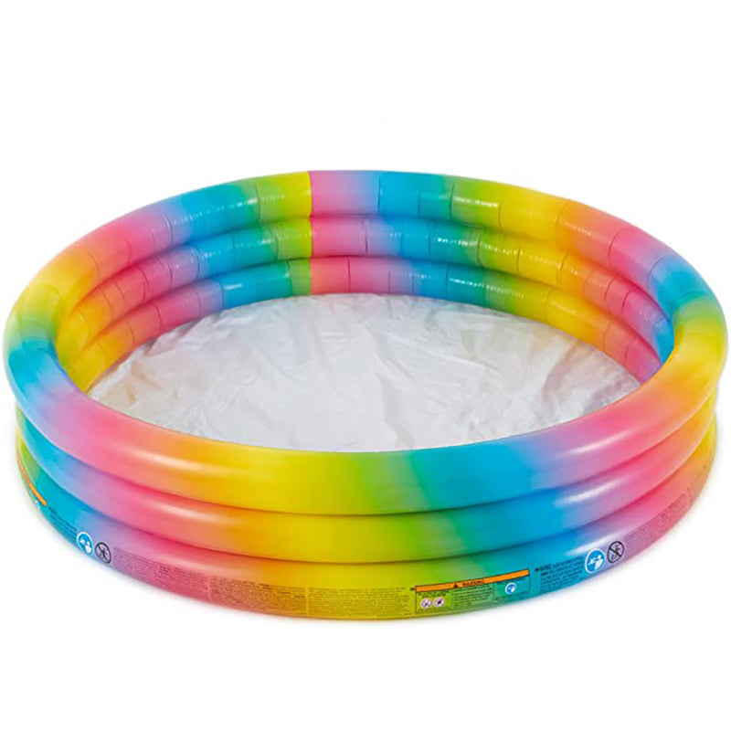 Intex Rainbow Ombre Pool D. 1.68 X 0.38M S21