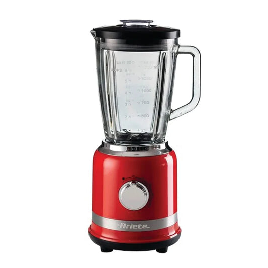 Ariete 585/00 Moderna Blender, Glass Jar, 1000W, Red