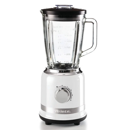 Ariete 585/01 Moderna Blender, Glass Jar, 1000W, White