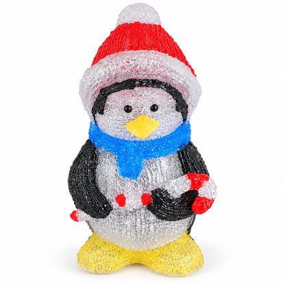 Outdoor LED Penguin Christmas Decoration – 29 cm