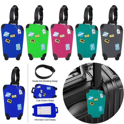 Silicone Travel Luggage Tags