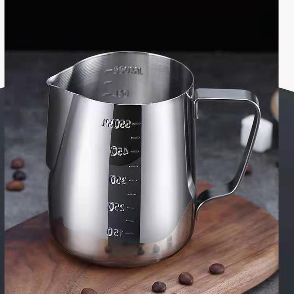 350-550ml Stainless Steel Milk Foam Pot
