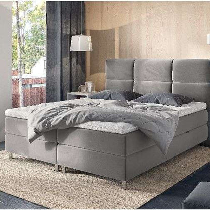 Bastian Box Spring Bed – Medium Comfort with Integrated Storage