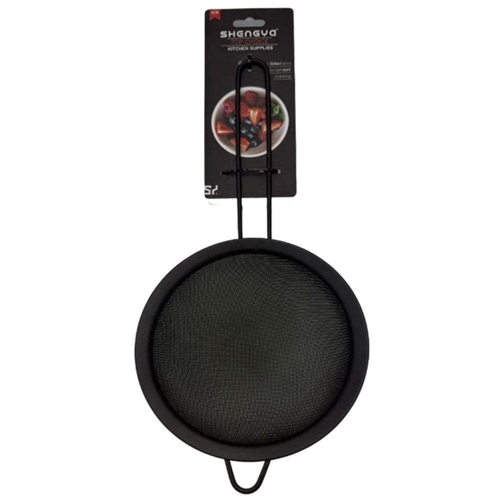 Premium Stainless Steel Strainer Black