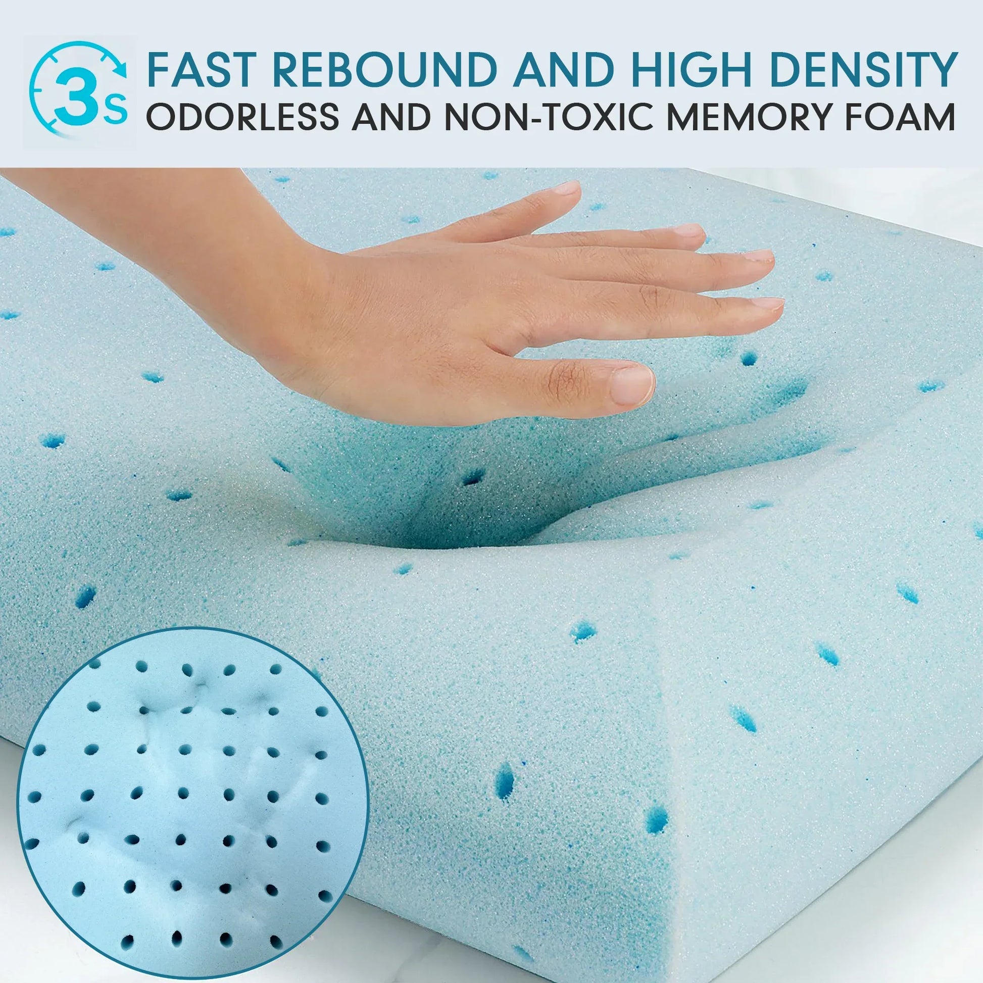 Ice Visco Memory foam Pillow