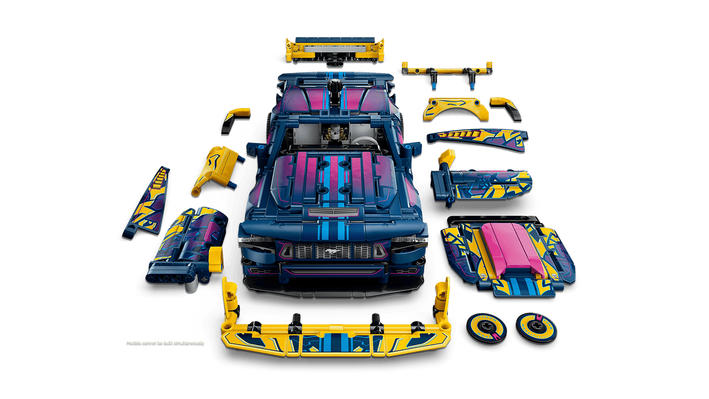 LEGO Technic Custom Garage Ford Mustang GT Car - 42236