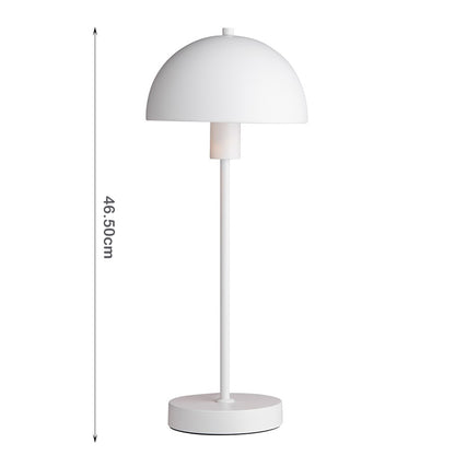 White Metal Table Lamp 46.5cm