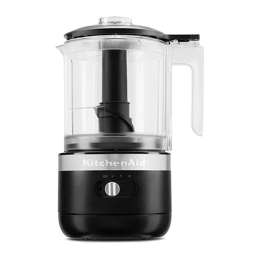 KitchenAid 5KFCB519EBM Cordless Food Chopper 1.18 L Matte Black