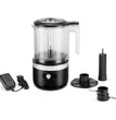 KitchenAid 5KFCB519EBM Cordless Food Chopper 1.18 L Matte Black