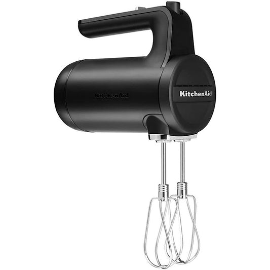 KitchenAid 5KHMB732EBM Cordless Hand Mixer7 Spee Matte Black