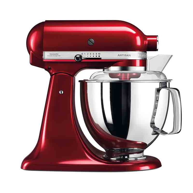 KitchenAid 5KSM175PSECA Mixer Tilt-Head 4.8l + 3 L Bowl + Flex edge Beater