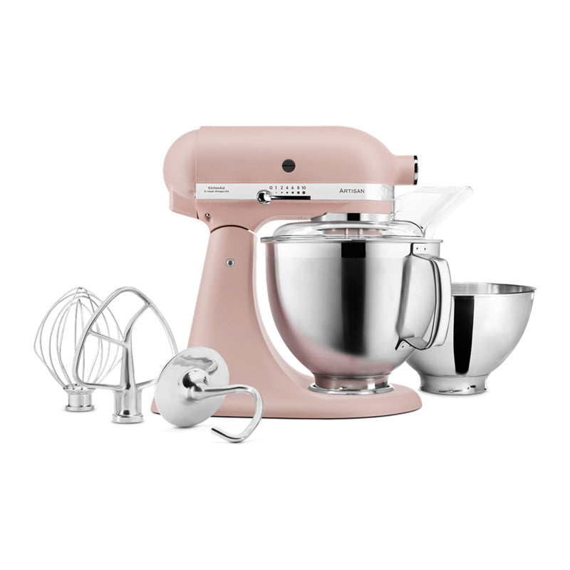 Kitchenaid 5KSM185PSBFT Iconic mixer 4.8L, Pink