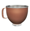 KitchenAid 5KSM5SSBCE Painted Copper Stainless Steel Bowl 4.8L