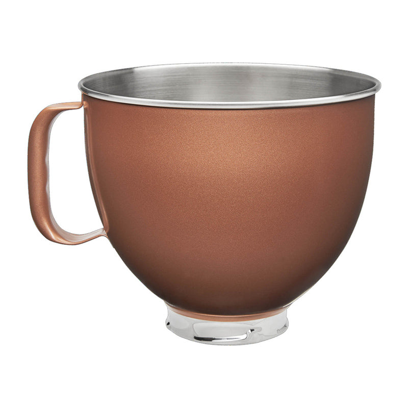 KitchenAid 5KSM5SSBCE Painted Copper Stainless Steel Bowl 4.8L