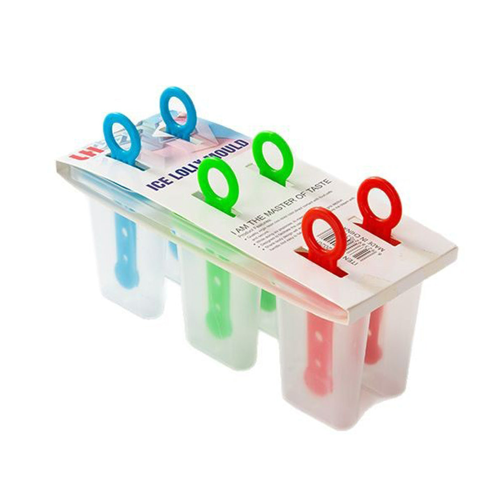 6-Ice Lolly Mold In One Tray