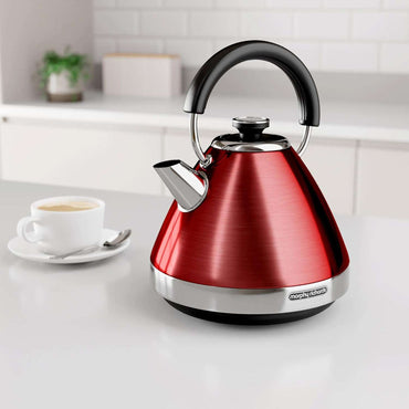 Venture Pyramid Kettle – Brushed Stainless -1.5L by Morphy Richards