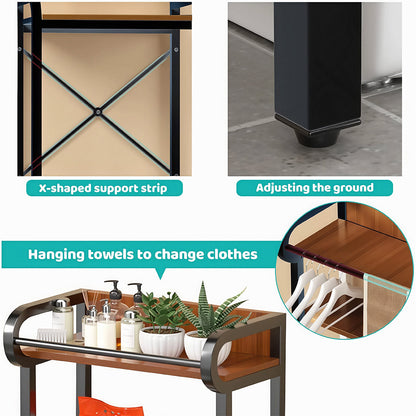 Over Washing Machine Storage Rack – Saving Laundry Organizer