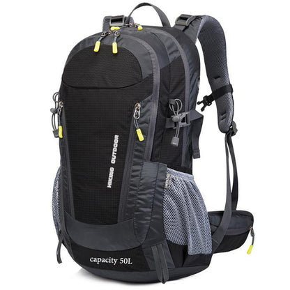 50L Waterproof Outdoor Camping Hiking Backpack With Survival Whistle #7015