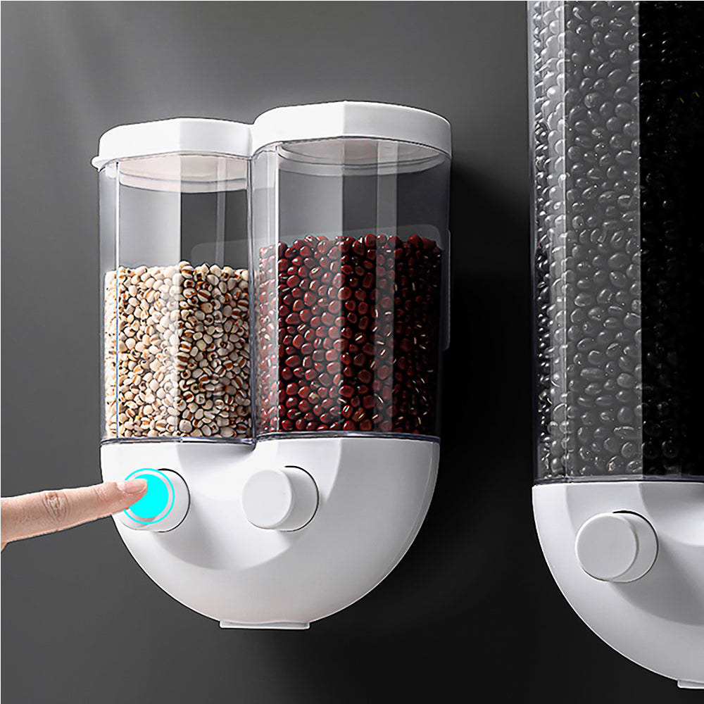 U-shaped double sections miscellaneous grains tank, 1&2 Kg