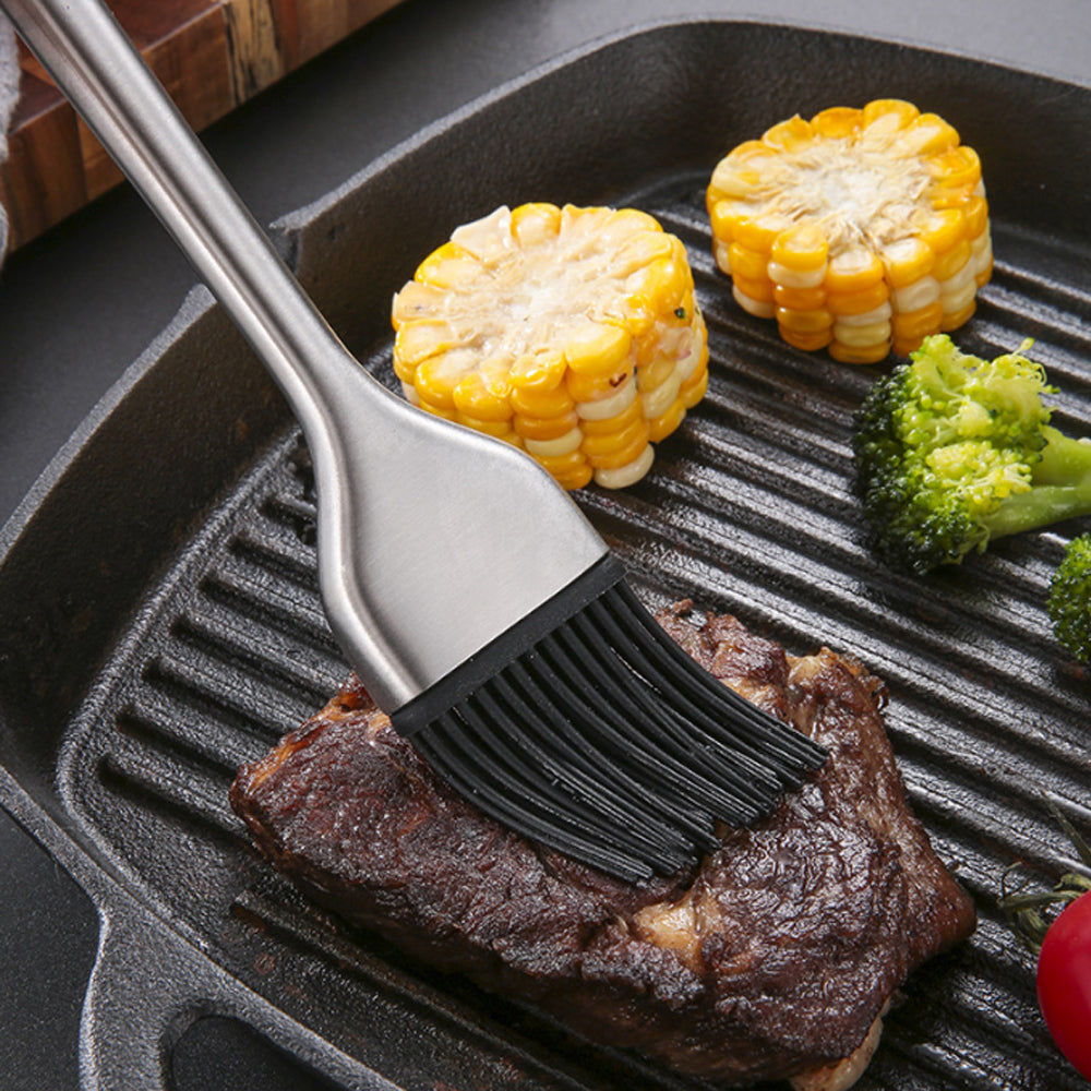 Stainless Steel Barbecue silicone brush