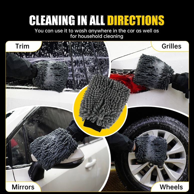 Danny Home Microfibre  Wash Mitt 18x25cm