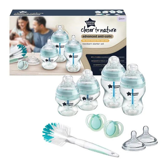 Tommee Tippee Starter advanced anti-colic birth kit Blue