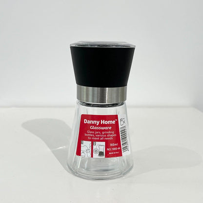 Danny Home Pepper Mill Seasoning Bottle 13-cm Black