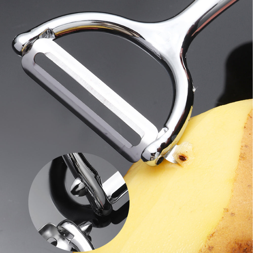 Mat Stainless Steel Super Sharp Potato Peeler