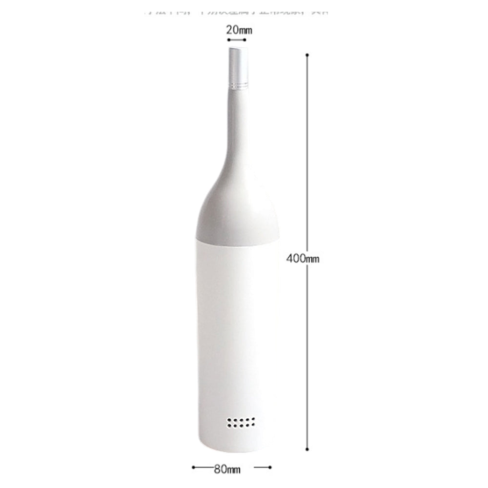 Creative Wine Bottle Shape Toilet Cleaning Brush With Base