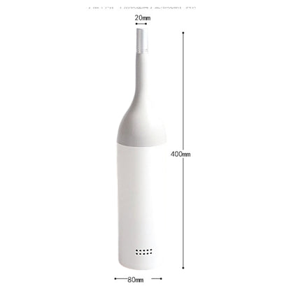 Creative Wine Bottle Shape Toilet Cleaning Brush With Base