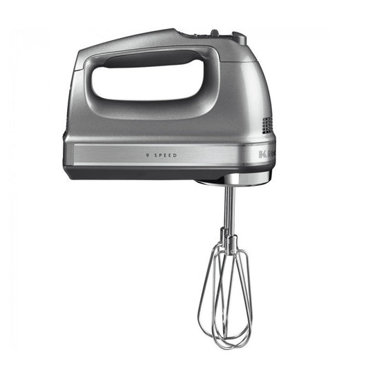 KitchenAid 5KHM9212ECU 9 Speed Hand Mixer Empire Silver