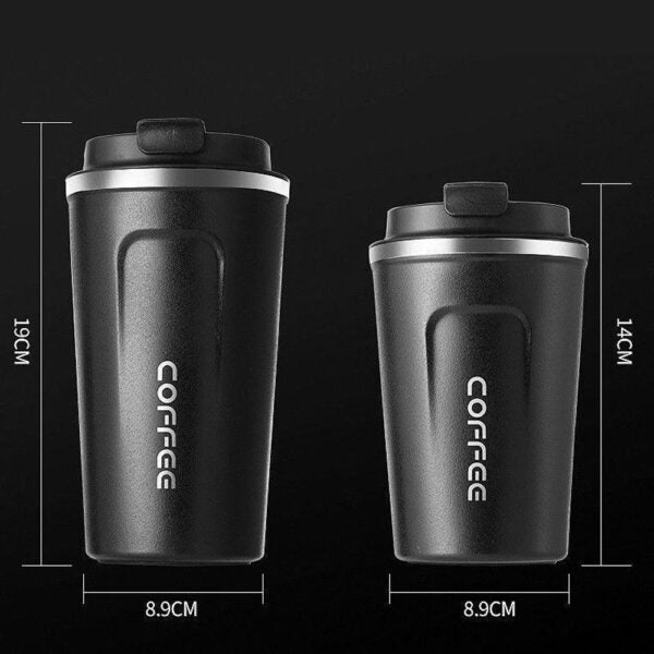 Travel Double Wall Vacuum Stainless Steel Coffee Cup