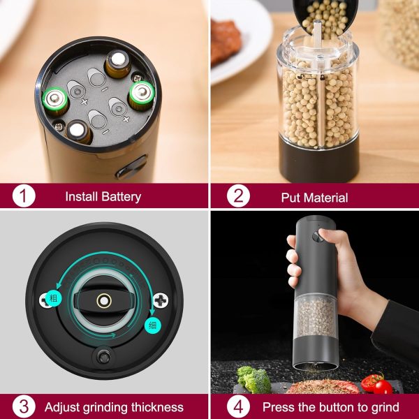 Electric Salt and Pepper Grinder