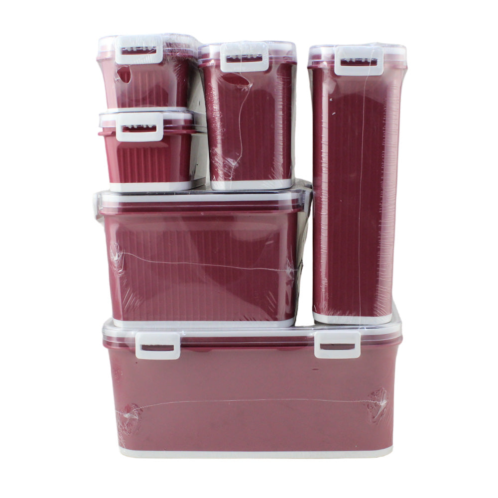 Antibacterial Fresh Box Set of 7 pcs Food Container #W-03