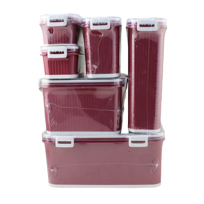 Antibacterial Fresh Box Set of 7 pcs Food Container #W-03