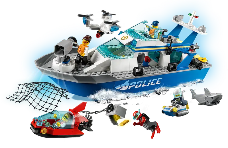 Lego Police Patrol Boat (60277)