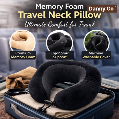 Danny Go Memory Foam Travel Neck Pillow DT002B