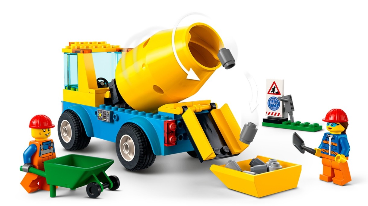 Lego City Cement Mixer Truck (60325)