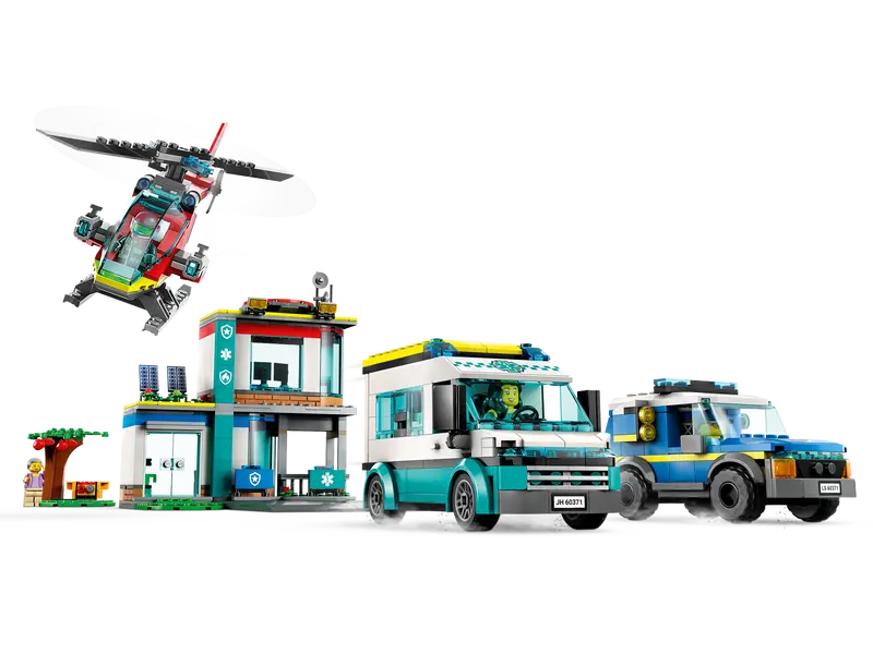 Lego Emergency Vehicles HQ (60371)