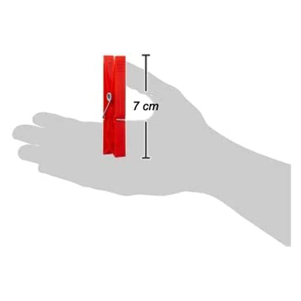 Plastic Clothespins, 24-Pack