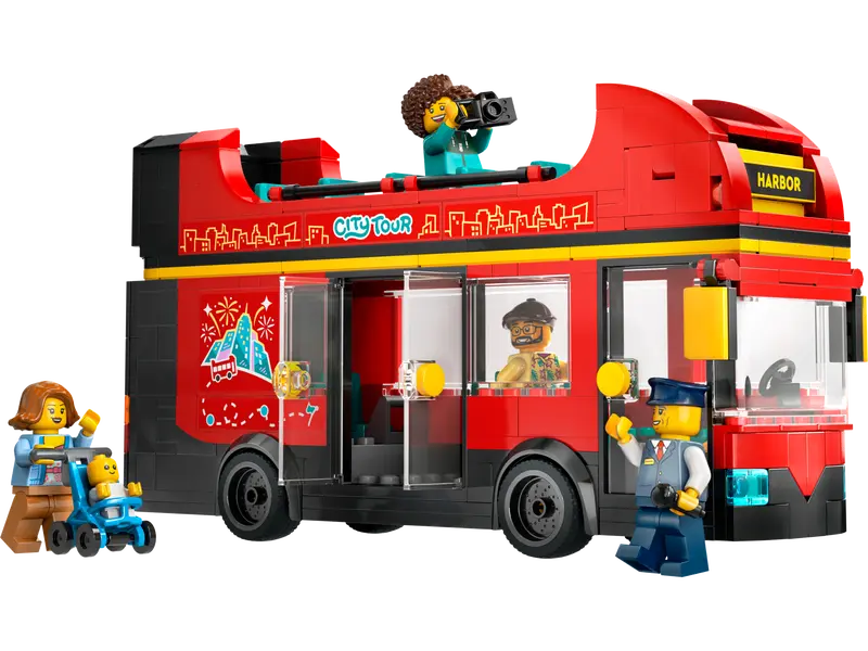 Lego Red Double-Decker Sightseeing Bus (60407)