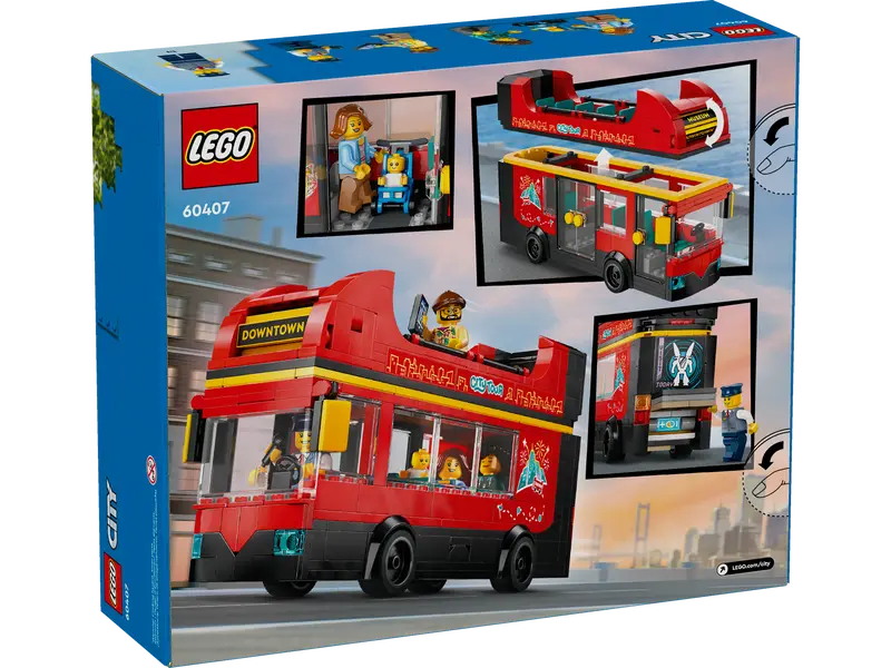 Lego Red Double-Decker Sightseeing Bus (60407)