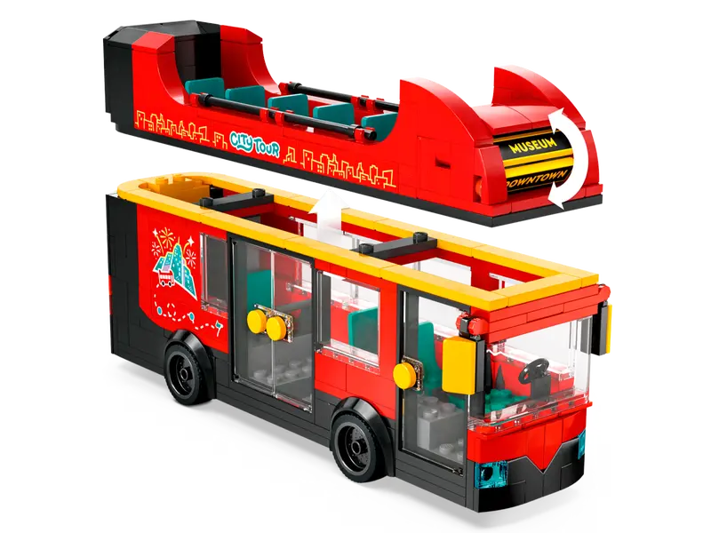 Lego Red Double-Decker Sightseeing Bus (60407)