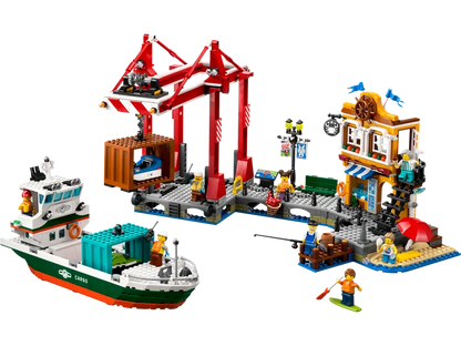 Lego City Seaside Harbor with Cargo Ship