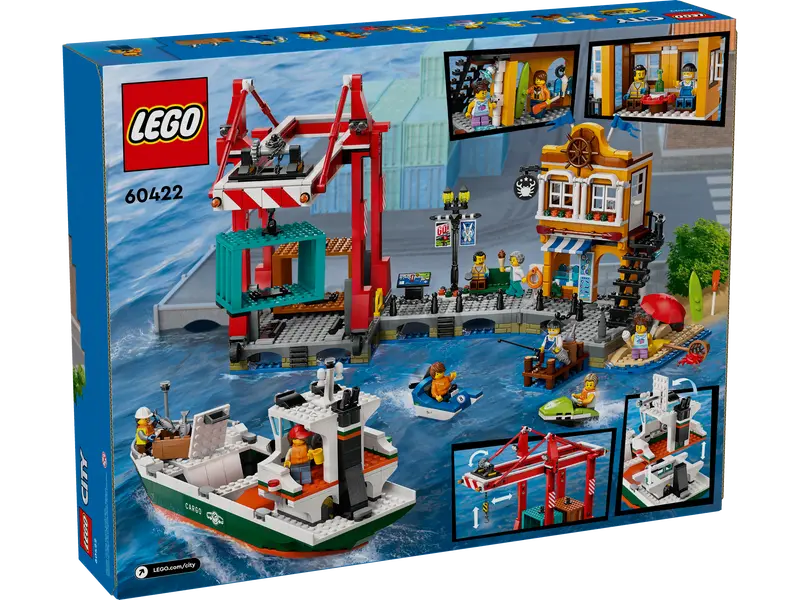 Lego City Seaside Harbor with Cargo Ship