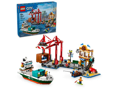 Lego City Seaside Harbor with Cargo Ship