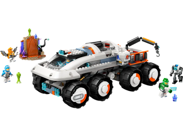 Lego City Space Command Rover And Crane Loader (60432)